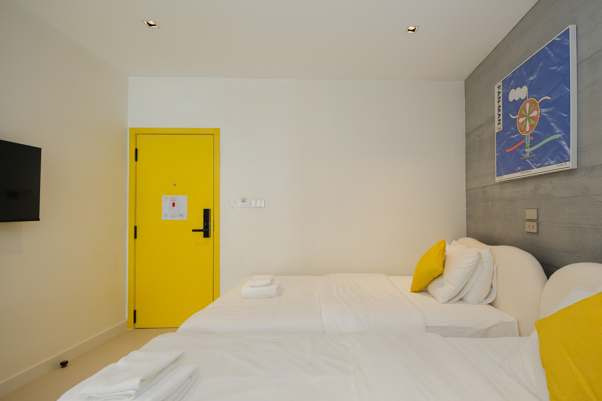 Po Executive Twin Beds Room